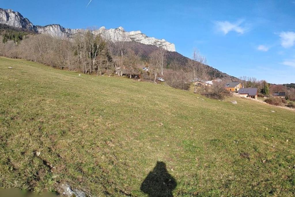 Maison Familiale En Montagne Avec Vue Merveilleuse Sur Le Massif De Belledonne Saint-Bernard  Buitenkant foto