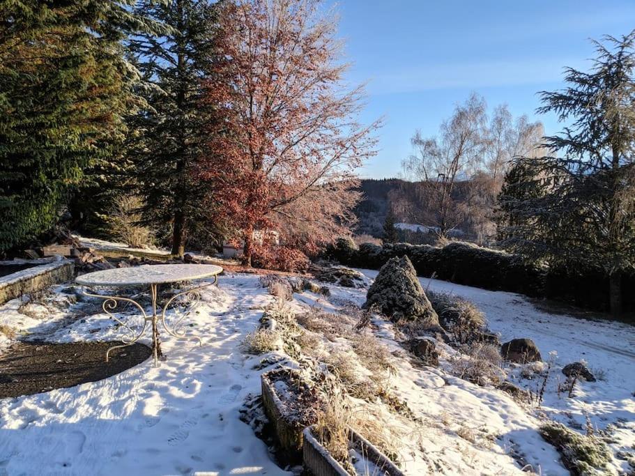 Maison Familiale En Montagne Avec Vue Merveilleuse Sur Le Massif De Belledonne Saint-Bernard  Buitenkant foto