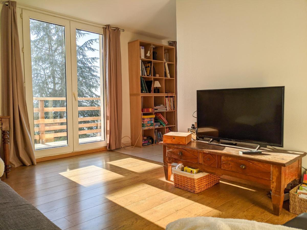 Maison Familiale En Montagne Avec Vue Merveilleuse Sur Le Massif De Belledonne Saint-Bernard  Buitenkant foto