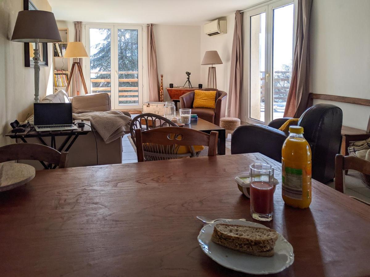 Maison Familiale En Montagne Avec Vue Merveilleuse Sur Le Massif De Belledonne Saint-Bernard  Buitenkant foto