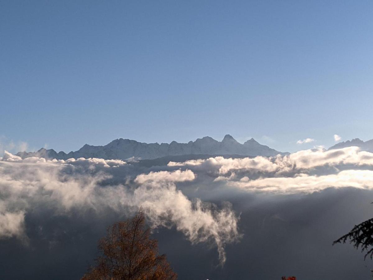 Maison Familiale En Montagne Avec Vue Merveilleuse Sur Le Massif De Belledonne Saint-Bernard  Buitenkant foto